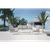 Dellonda DG52 Kyoto Aluminium Outdoor Sofa & Coffee Table Set 4pc