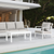 Dellonda DG52 Kyoto Aluminium Outdoor Sofa & Coffee Table Set 4pc