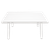 Dellonda DG53 Kyoto Aluminium Outdoor Corner Sofa & Coffee Table Set 3pc