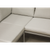 Dellonda DG57 Fusion Aluminium Outdoor Corner Sofa & Coffee Table Set 4pc