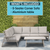 Dellonda DG57 Fusion Aluminium Outdoor Corner Sofa & Coffee Table Set 4pc