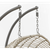 Dellonda DG61 Double Swinging Egg Chair with Cushion