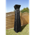 Dellonda DG7 Pyramid Gas Tower Patio Heater Water-Resistant Cover 2280 x 470mm, Black