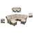 Dellonda DG72 Chester Rattan Wicker Outdoor Furniture