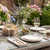 Dellonda DG73 Chester Rattan Wicker Adjustable-Height Outdoor Dining Table
