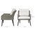 Dellonda DG79 Buxton Rattan Wicker Outdoor Chair Set 2pc