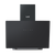 Baridi DH105 Angled Chimney Cooker Hood with Touch Controls & Carbon Filters 60cm - Black Glass