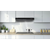 Baridi DH107 Visor Cooker Hood Extractor Fan 60cm - Black