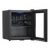 Baridi DH12 Mini Tabletop Beer & Drinks Fridge with Metal Shelves, LED Light & Security Lock 50L - Black