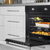 Baridi DH124 Integrated Fan-Assisted Electric Oven 60cm 55L Capacity - Black