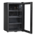 Baridi DH13 Undercounter Drinks, Beer & Wine Fridge with Wire Shelves, Internal Light & Security Lock 85L - Black