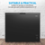 Baridi DH151 Freestanding Chest Freezer 199L Capacity - Black