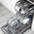 Baridi DH166 Slimline Freestanding Dishwasher 45cm Wide 10 Place Settings - Silver