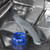 Baridi DH166 Slimline Freestanding Dishwasher 45cm Wide 10 Place Settings - Silver