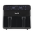Baridi DH172 Dual Zone Air Fryer 8L with 8-in-1 Functions Touch Controls, Easy-Clean, Black - DH172