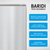 Baridi DH195 Splashback for Cooker Hoods 90 x 75cm - Stainless Steel
