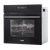 Baridi DH199 Integrated Fan-Assisted Electric Oven 60cm 72L Capacity - Black