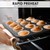 Baridi DH199 Integrated Fan-Assisted Electric Oven 60cm 72L Capacity - Black