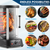 Baridi DH216 Vertical 360° Rotisserie Smokeless Grill 21L Capacity