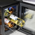 Baridi DH217 6 Bottle Thermoelectric Tabletop Wine Cooler with Touch Control - Black