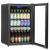 Baridi DH223 Undercounter Drinks, Beer & Wine Fridge with LED Light 115L - Black