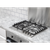 Baridi DH225 Gas Hob with 4 Cooking Zones 60cm - Stainless Steel