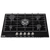 Baridi DH228 Gas Hob with 5 Cooking Zones 70cm - Black