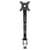 Dellonda DH24 Adjustable Single Monitor Arm with 360° Rotation - Black