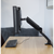 Dellonda DH24 Adjustable Single Monitor Arm with 360° Rotation - Black
