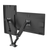 Dellonda DH25 Adjustable Double Monitor Arm with 360° Rotation - Black