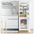 Baridi DH252 60/40 Low Frost Fridge Freezer 157L Capacity - White