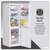 Baridi DH252 60/40 Low Frost Fridge Freezer 157L Capacity - White