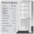 Baridi DH252 60/40 Low Frost Fridge Freezer 157L Capacity - White