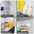 Baridi DH253 47cm 60/40 Fridge Freezer, 157L Capacity Low Frost