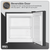 Baridi DH255 Mini Tabletop Fridge/Freezer, 31L Capacity - Black