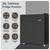 Baridi DH255 Mini Tabletop Fridge/Freezer, 31L Capacity - Black