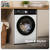 Baridi DH263 8/5kg Washer Dryer, Front Loading, 1400rpm Energy Rating A – White