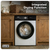 Baridi DH263 8/5kg Washer Dryer, Front Loading, 1400rpm Energy Rating A – White