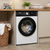 Baridi DH263 8/5kg Washer Dryer, Front Loading, 1400rpm Energy Rating A – White