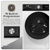 Baridi DH263 8/5kg Washer Dryer, Front Loading, 1400rpm Energy Rating A – White