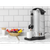 Baridi DH269 Hot Water Boiler/Tea Urn 10L Capacity, Stainless Steel