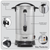 Baridi DH269 Hot Water Boiler/Tea Urn 10L Capacity, Stainless Steel