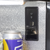 Baridi DH272 Back Bar Drinks Fridge/Cooler with Double Hinged Door & Security Lock 190L - Black