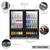 Baridi DH272 Back Bar Drinks Fridge/Cooler with Double Hinged Door & Security Lock 190L - Black