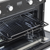Baridi DH278 72cm Built-Under Double Oven, 74L Capacity, Energy Rating A – Black