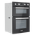 Baridi DH279 90cm Built-In Double Oven, 88L Capacity, Energy Rating A - Black