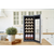 Baridi DH29 18 Bottle Wine Fridge with Digital Touch Screen Controls & LED Light - Stainless Steel