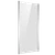 Baridi DH296 Side Panel for Sliding Shower Doors, 6mm Tempered Glass - Chrome
