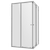 Baridi DH299 Corner Shower Entry Enclosure 900 x 900 x 1850mm with 6mm Tempered Glass - Chrome