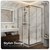 Baridi DH299 Corner Shower Entry Enclosure 900 x 900 x 1850mm with 6mm Tempered Glass - Chrome